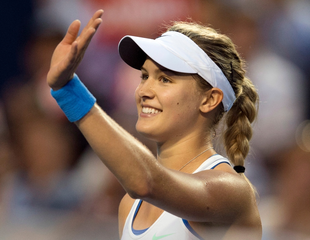 Rising Canadian Star Eugenie Bouchard Wins Opening Match At Rogers Cup