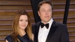 Talulah Riley and Elon Musk at the 2014 Vanity Fair Oscar Party, in West Hollywood, Calif., on March 2, 2014. (Evan Agostini / Invision / AP)