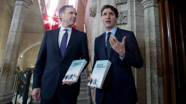 Morneau, Trudeau, budget