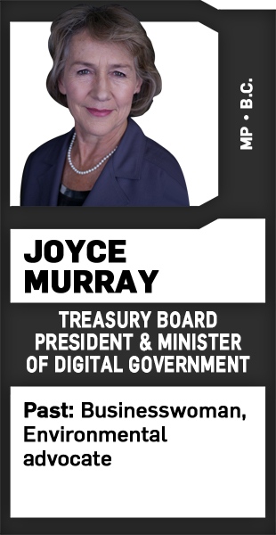 Joyce Murray bio card 2019