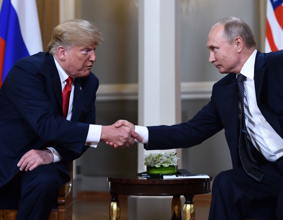 Putin and Trump meet