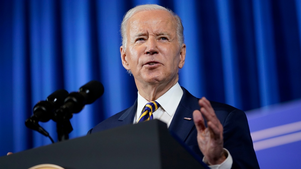 President Biden addresses wildfire smog in U.S.