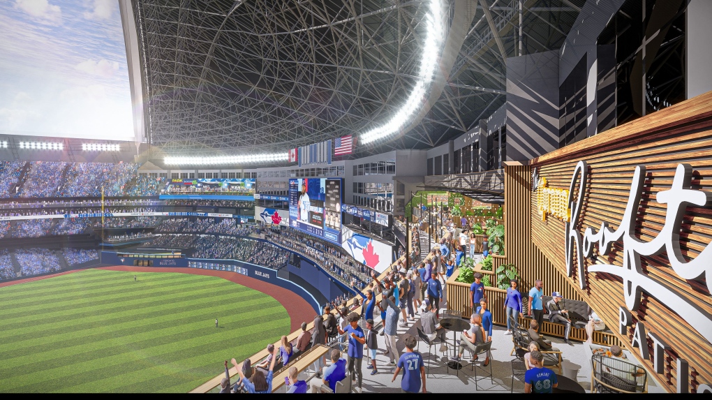 Toronto Blue Jays Unveil $300M Renovation Plans For the Rogers Centre