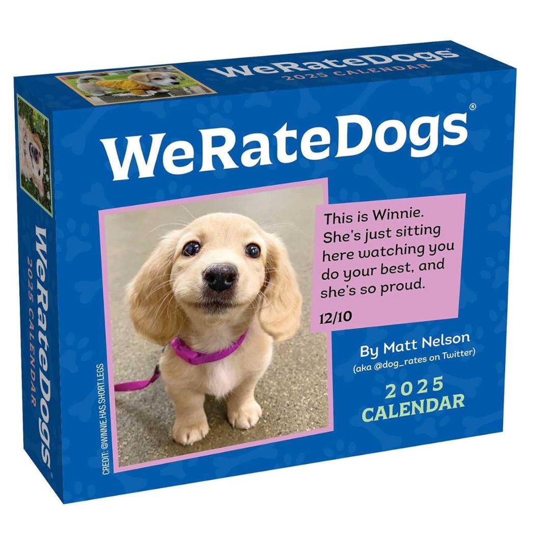 WeRateDogs 2025 Day-to-Day Calendar