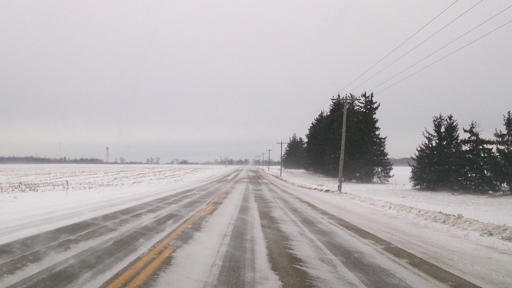 Snow and slippery roads expected Monday night | CTV News