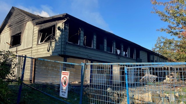 Massive Sooke fire deemed suspicious