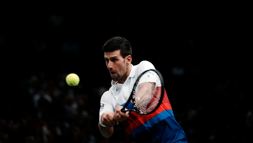 Djokovic sets up Paris Masters semifinal against Hurkacz | CTV News