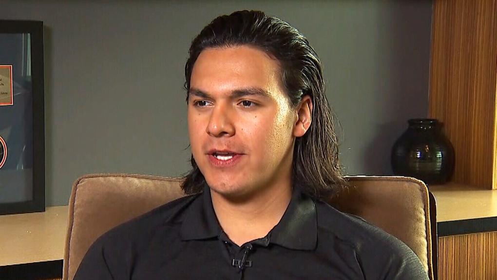 Ethan Bear speaks out about racist remarks directed towards his Indigenous  heritage. #IStandWithEthanBear