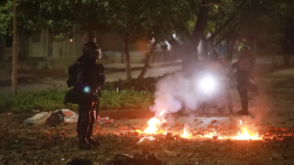 Colombian Police Cause Deaths Of 20 Protesters: Rights Group | CTV News