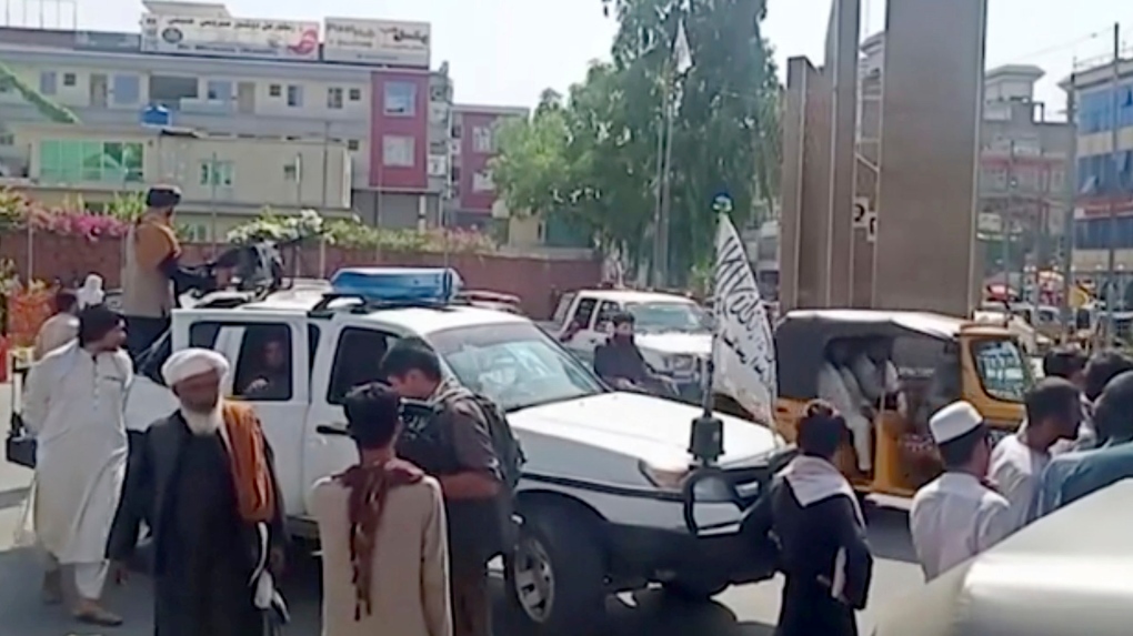 Taliban Militants Violently Disperse Rare Afghan Protest | CTV News