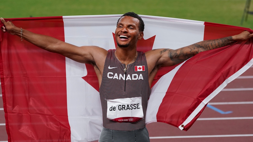 Andre De Grasse Day Hometown Hero Celebrated In Markham Ont After Gold Medal Win Ctv News