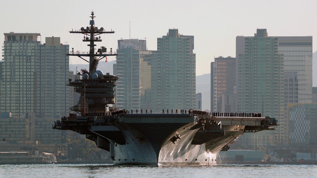 Navy captain becomes 1st woman to command US nuclear carrier | CTV News