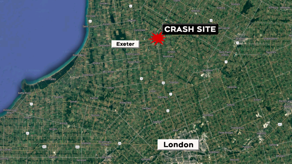 Two people killed in Huron County crash | CTV News