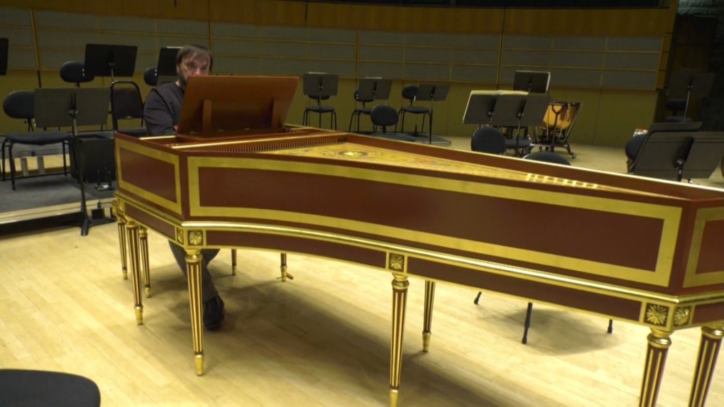 Vancouver-made harpsichord takes the stage in Edmonton | CTV News