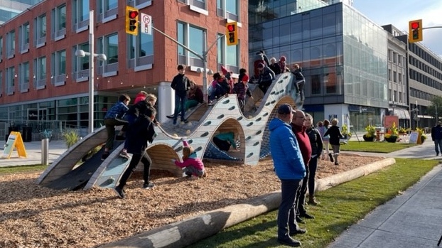 City Of Kitchener Sets Up Pop Up Park Downtown CTV News   Popup Park Kitchener 1 6109476 1665768527448 