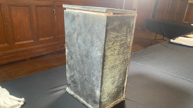 Westmount time capsule opened after 100 years. | CTV News