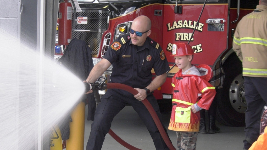 LaSalle Fire Department hosts open house for Fire Prevention Week CTV