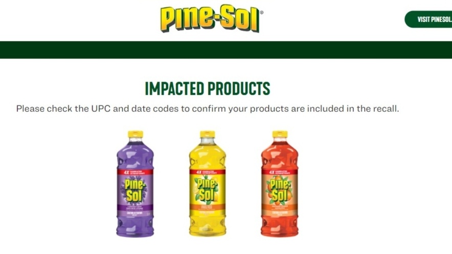 Clorox recalls some Pine-Sol cleaning products in Canada, U.S. | CTV News