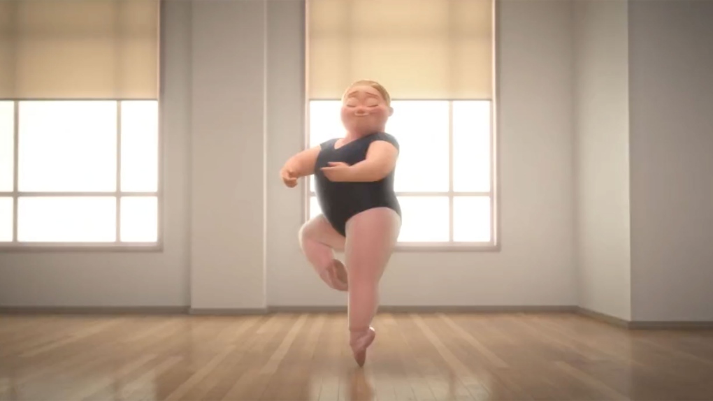Disney's 'Reflect' stars a young plus-size ballet dancer | CTV News