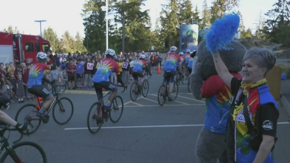 Tour de Rock team gets 'uplifting' boost from childhood cancer ...