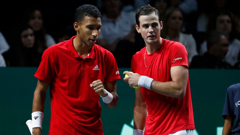 Auger-Aliassime may play twice for Canada in Davis Cup final | CTV News
