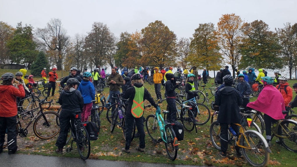 Stanley Park Bike Lane: Cyclists Rally In Support | CTV News