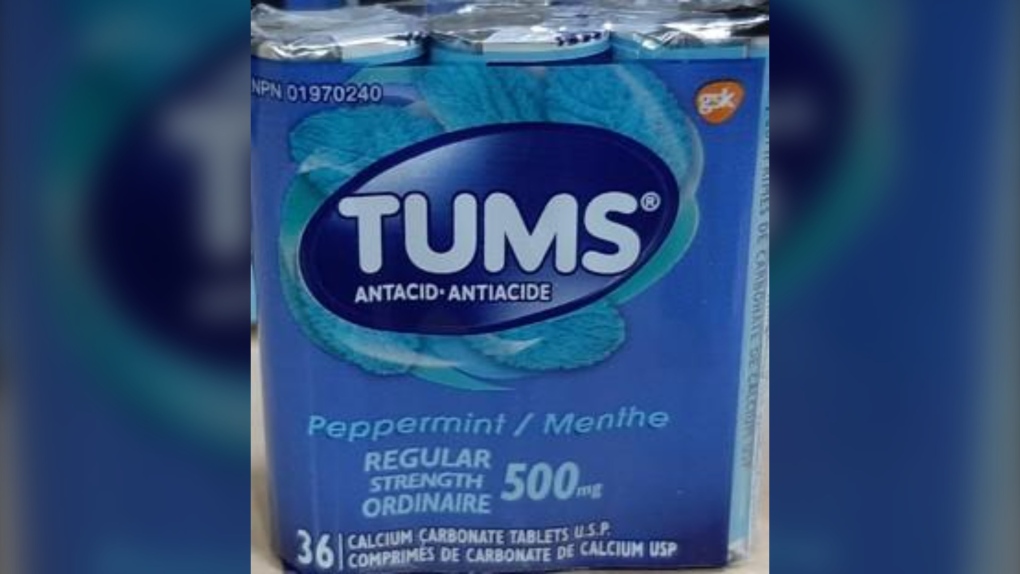 TUMS recalled in Canada | CTV News