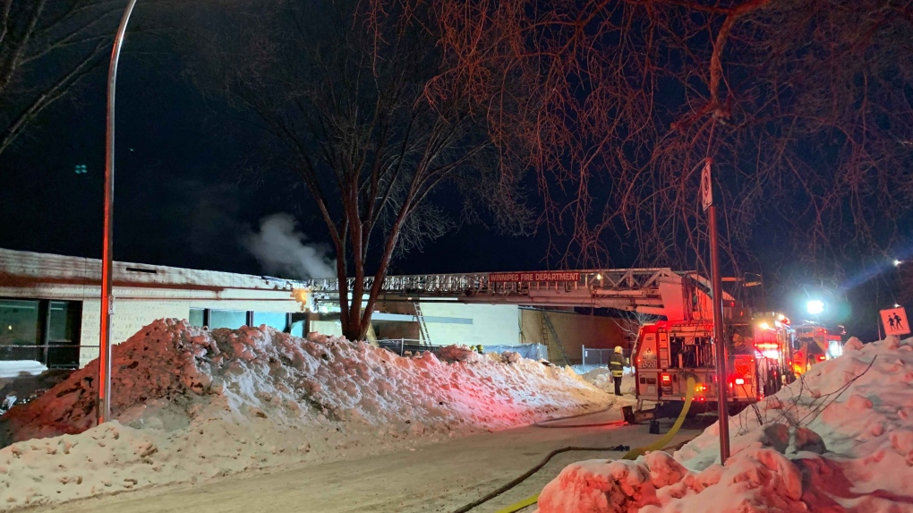Fire breaks out at Transcona-area school undergoing renovations: WFPS