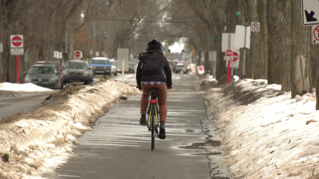 Part of Oliver bike lanes closed for EPCOR repairs | CTV News