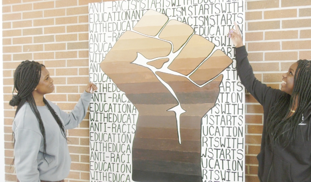 Mural unveiled at Chippewa Secondary School to educate on racism