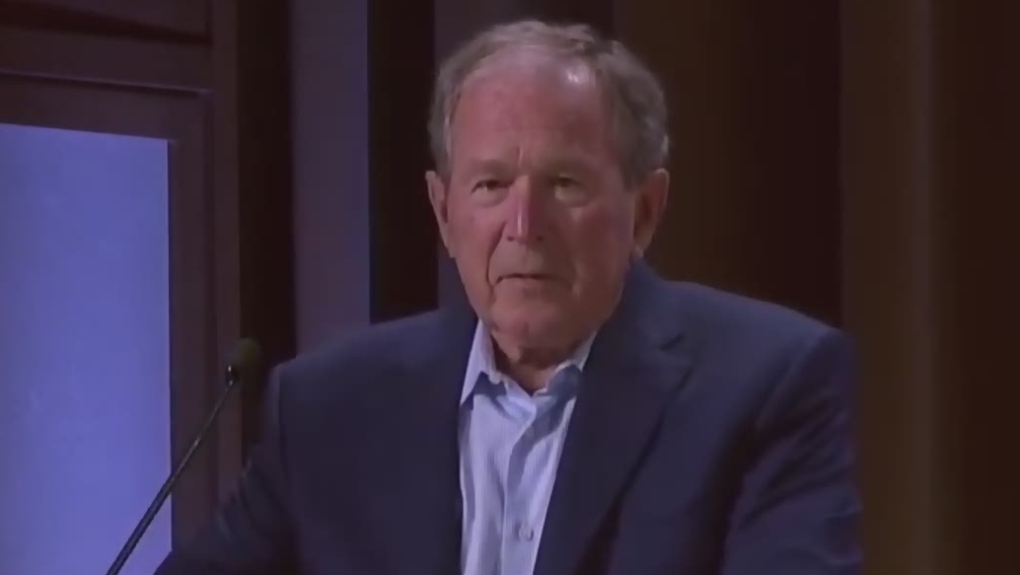 George Bush Iraq war: Blowback after gaffe | CTV News