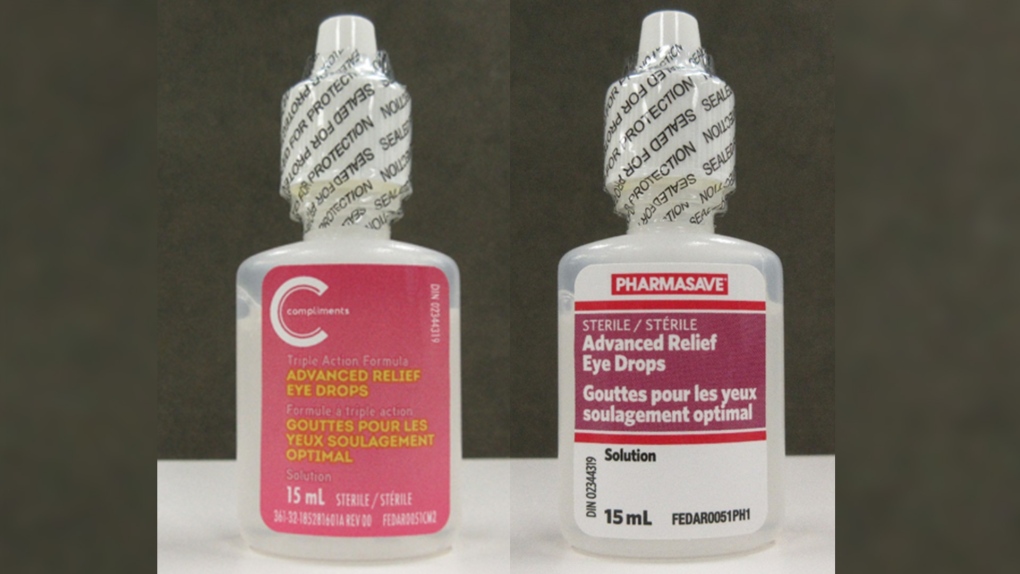 Health Canada recalls eye drops due to allergy risk | CTV News