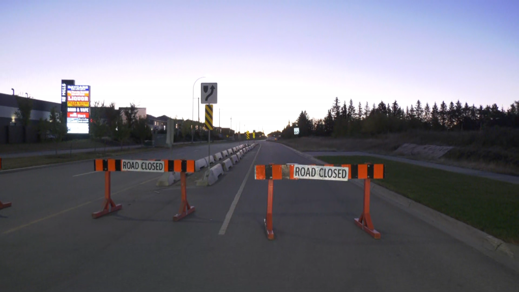 Gas leak prompts Ellerslie Road closure CTV News