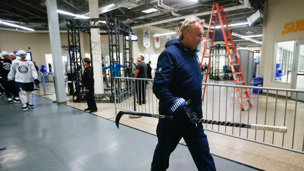 Winnipeg Jets head coach Rick Bowness experiences dizzy spells
