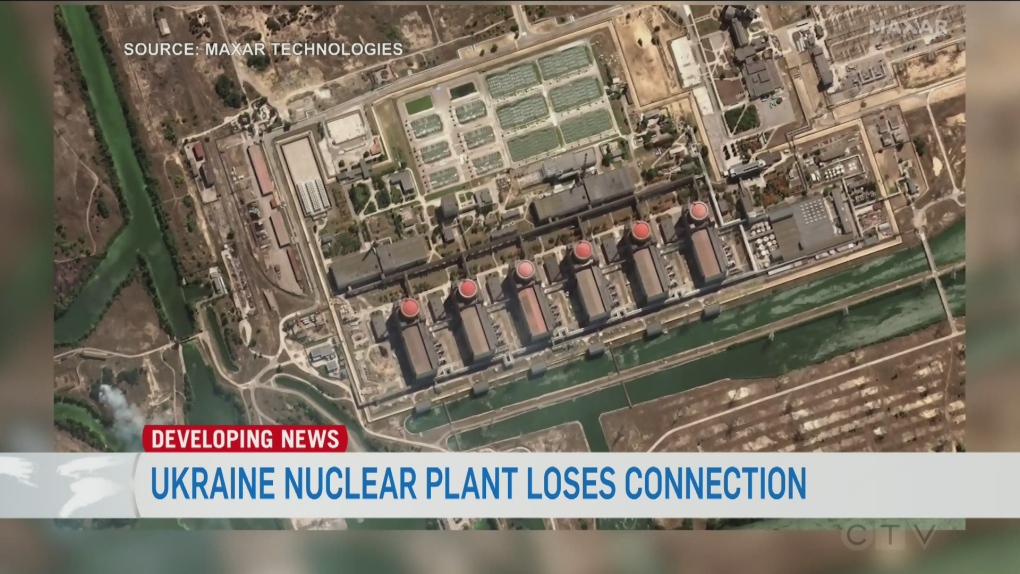 Ukraine Nuclear Plant Loses Connection