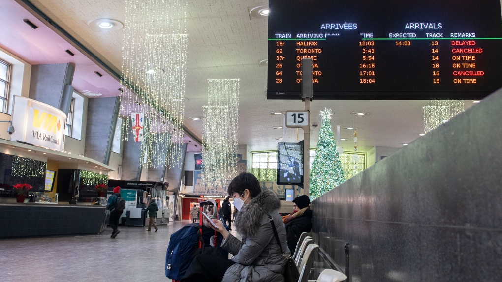 Via Rail says sorry for holiday travel disruptions CTV News