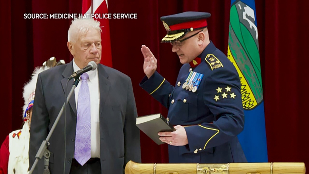 Medicine Hat swears in new police chief