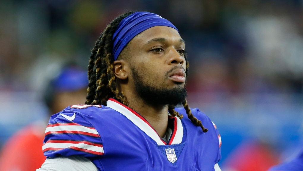 Damar Hamlin is not playing Buffalo Bills MNF New York Jets - Football -  Sports - Daily Express US