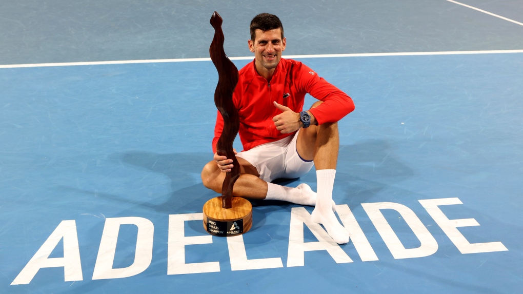 Djokovic wins Adelaide International title over Korda | CTV News