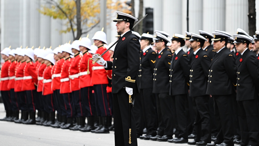 'It came at a cost': Veterans honoured at Montreal Remembrance Day ceremony