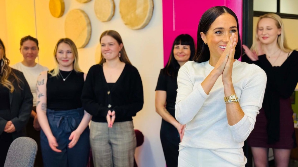 Meghan Markle pays visit to Vancouver girls' charity