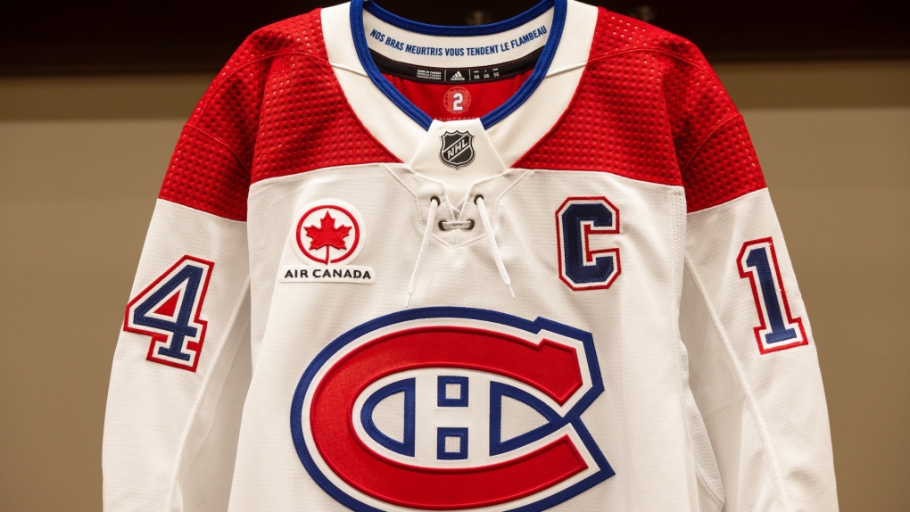 Air Canada logo to appear on Montreal Canadiens white jersey | CTV News