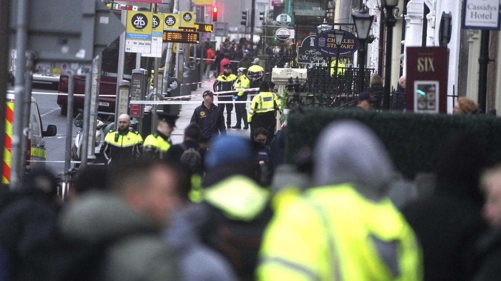Violent clashes break out in Dublin after knife attack that injured 3 children, one seriously