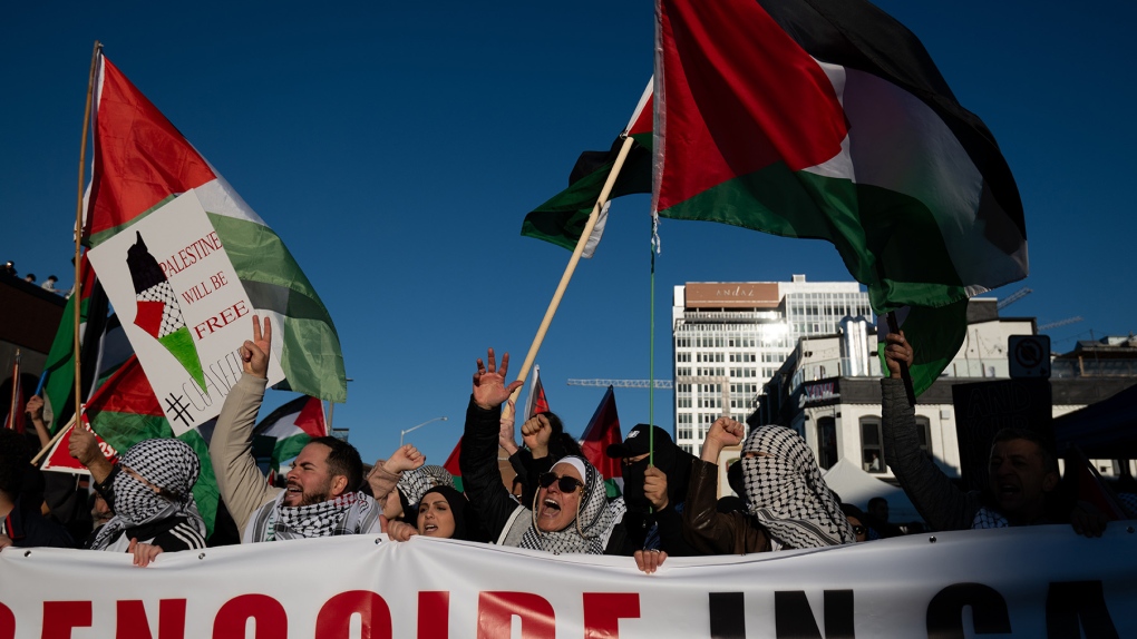 Ottawa bylaw hands out nine noise fines to pro-Palestine protesters, including Ottawa MPP