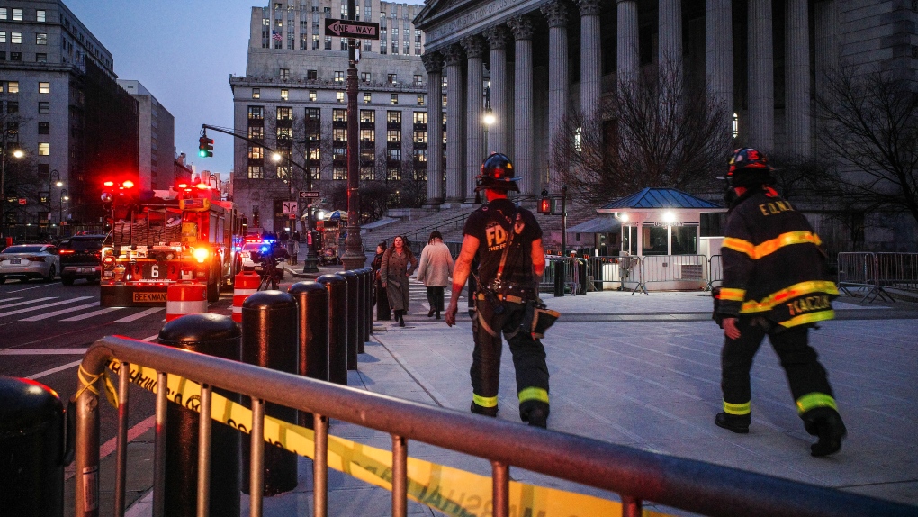 NY Courthouse Briefly Evacuated Hours After Trump Civil Trial Testimony ...