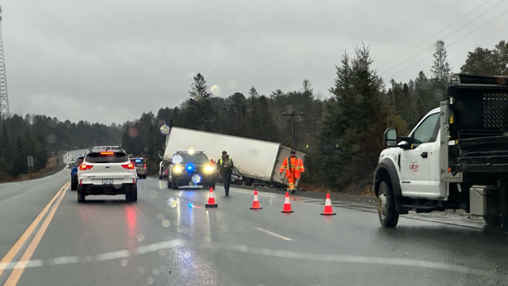 Highway 17 fully reopened after crash in Nairn Centre