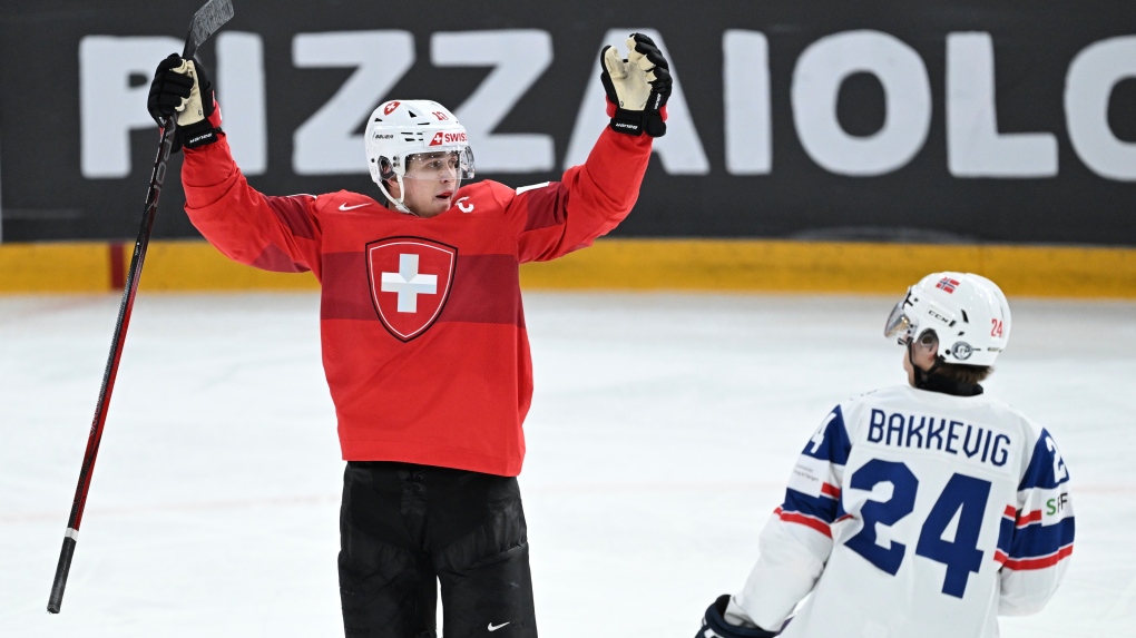 Switzerland beats Norway at world juniors | CTV News