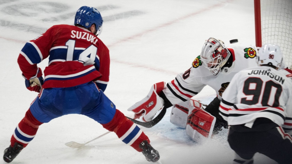 Montreal Canadiens defeat Chicago Blackhawks 4-0 | CTV News