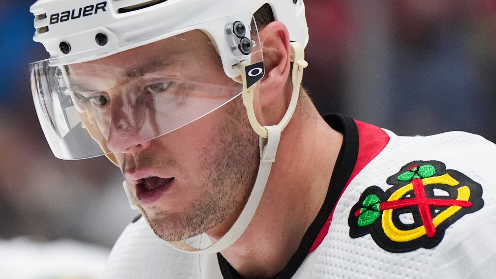 chicagoblackhawks captain Jonathan Toews says he's continuing to deal
