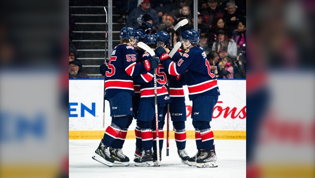 The Regina Pats Will Wear These Blue Jays Hockey Jerseys (with